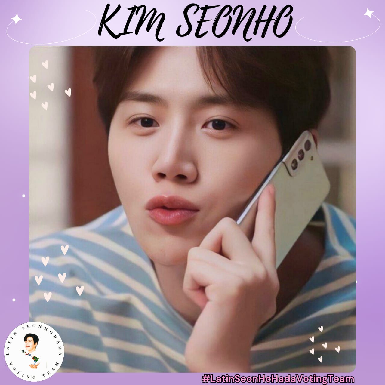 Behind-the-scenes cut of Kim Seonho