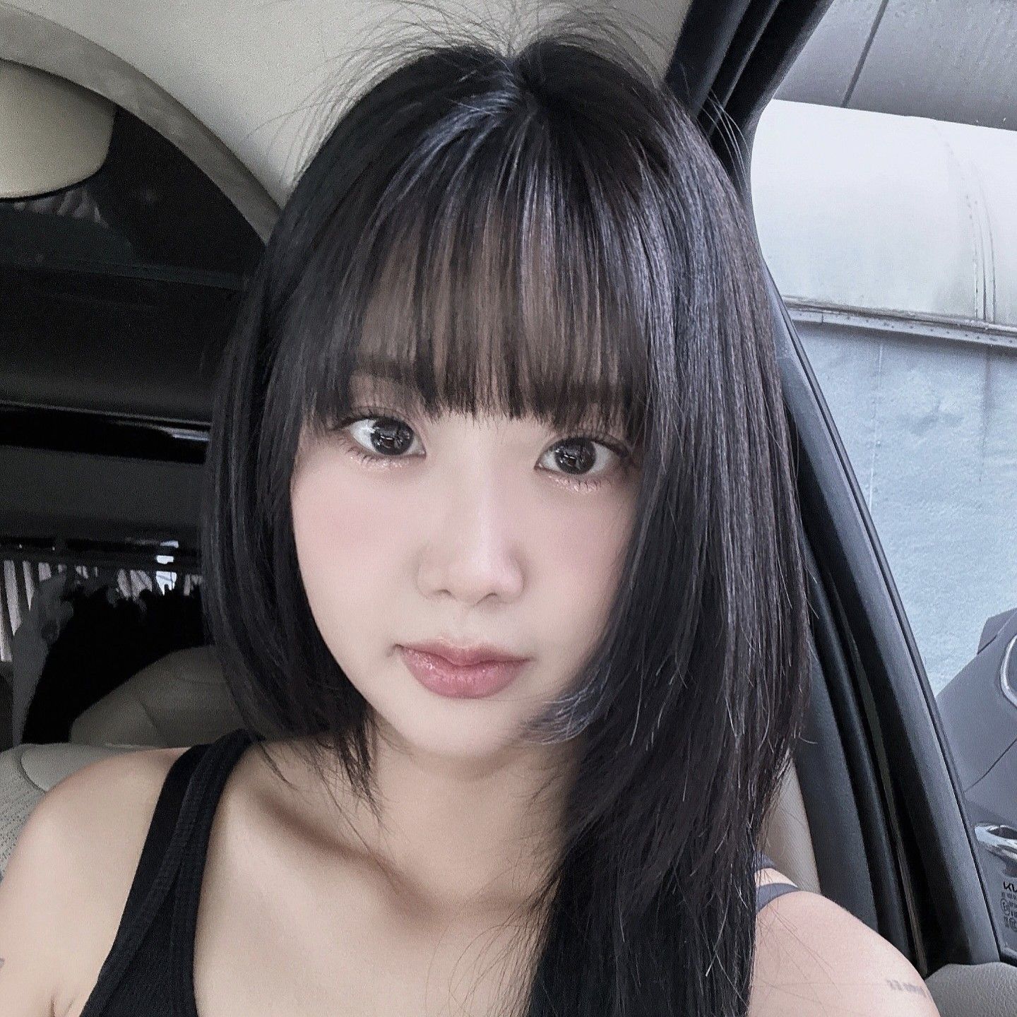 A moment captured by a fan of Kang Hyeyeon