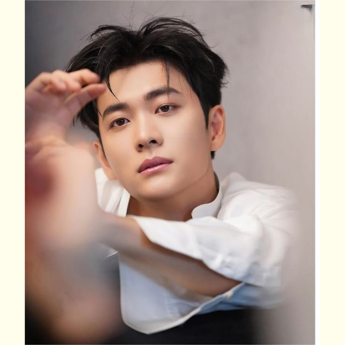 A moment captured by a fan of Kang Taeoh