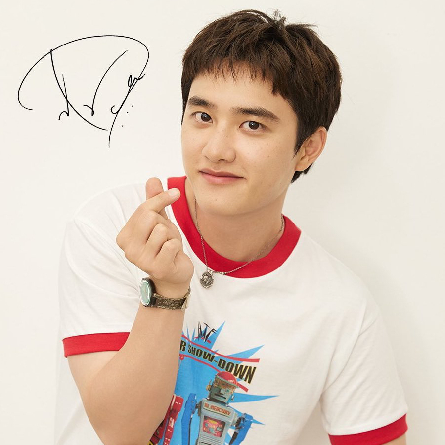 A moment captured by a fan of Doh Kyungsoo (D.O.)