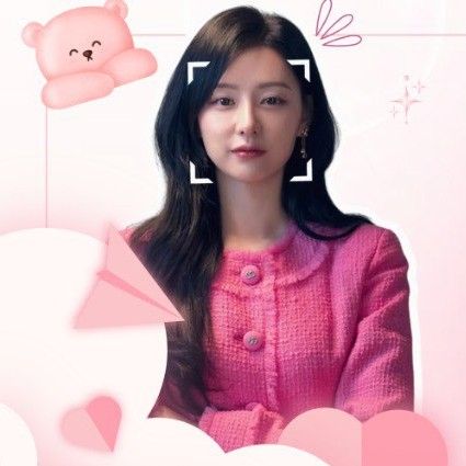 Behind-the-scenes cut of Kim Jiwon