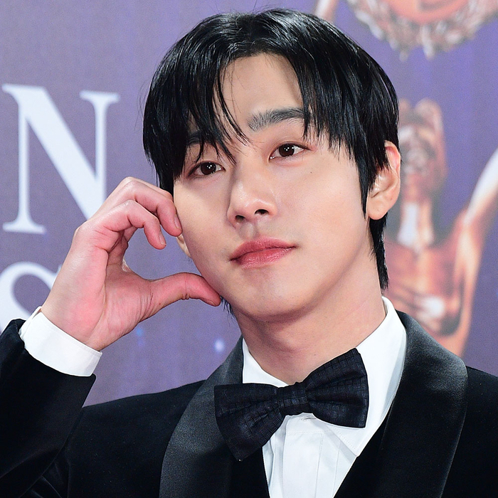 A moment captured by a fan of Ahn Hyoseop