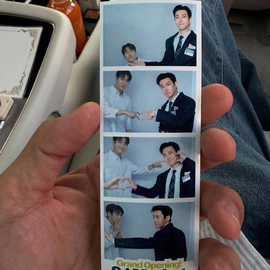 Behind-the-scenes cut of Choi Siwon