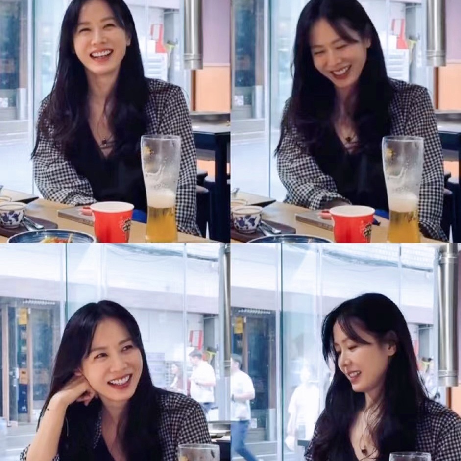 Behind-the-scenes cut of Son Yejin