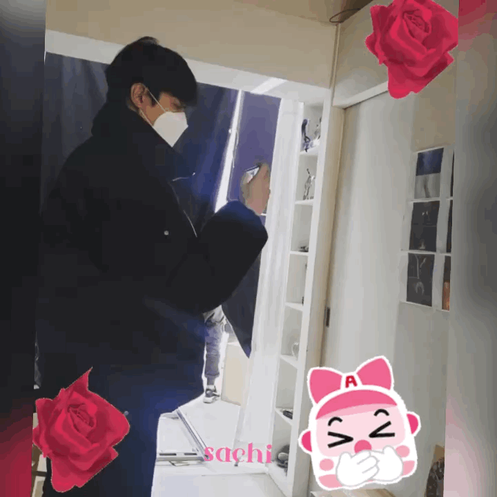 Momen yang diabadikan oleh penggemar Lee Minho