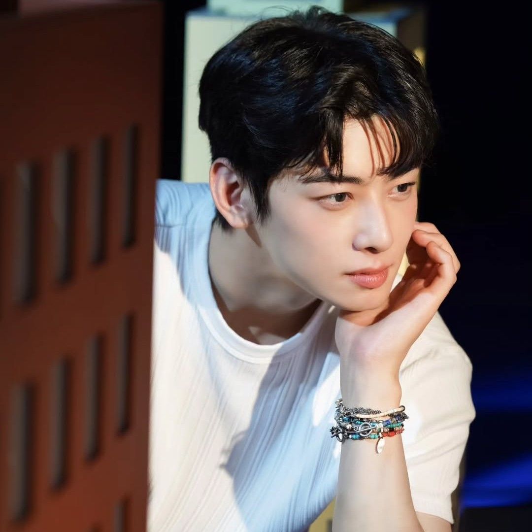 Recent activity shot of Cha Eunwoo