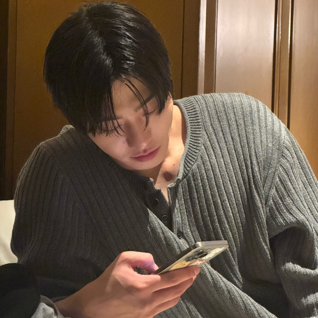 Momen yang diabadikan oleh penggemar Ahn Hyoseop