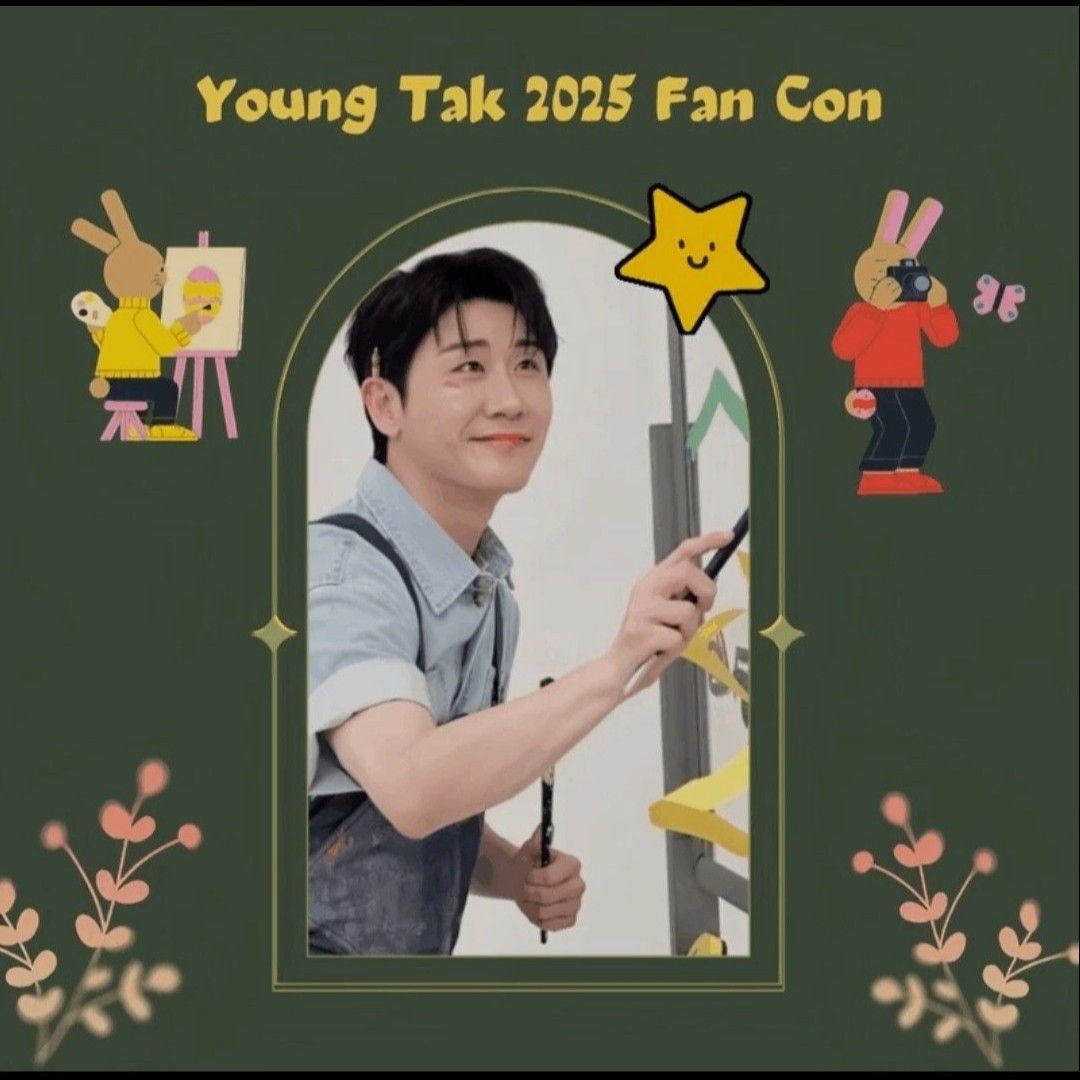 A moment captured by a fan of Young Tak