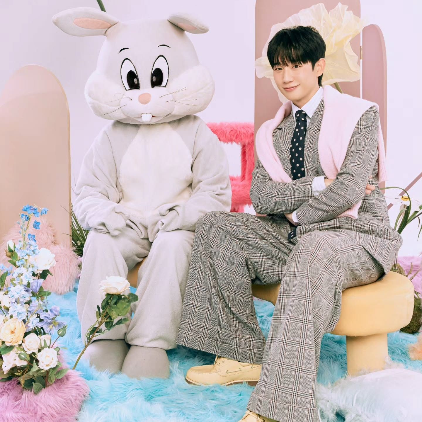 粉絲拍下的丁海寅瞬間