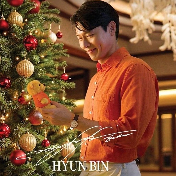 Behind-the-scenes cut of Hyun Bin