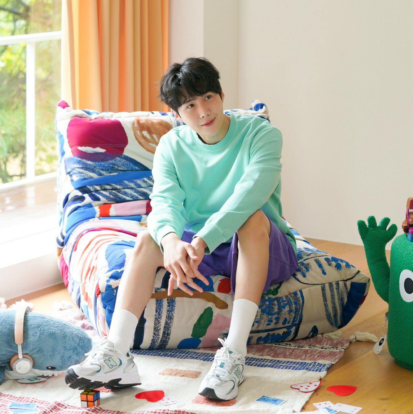 A moment captured by a fan of Kim Seonho