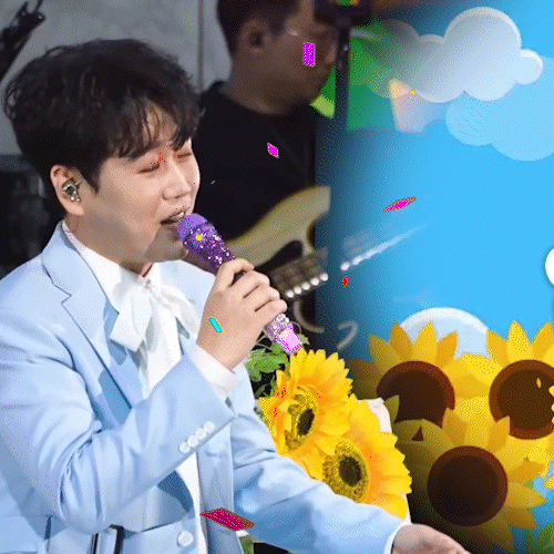 A moment captured by a fan of Hwang Youngwoong