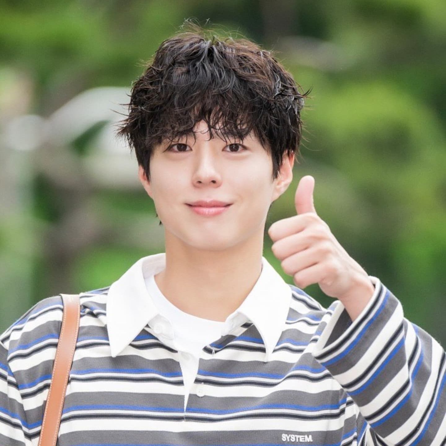 Recent activity shot of Park Bogum