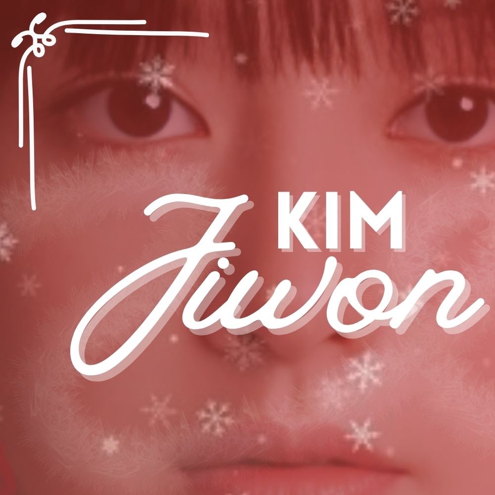 Behind-the-scenes cut of Kim Jiwon