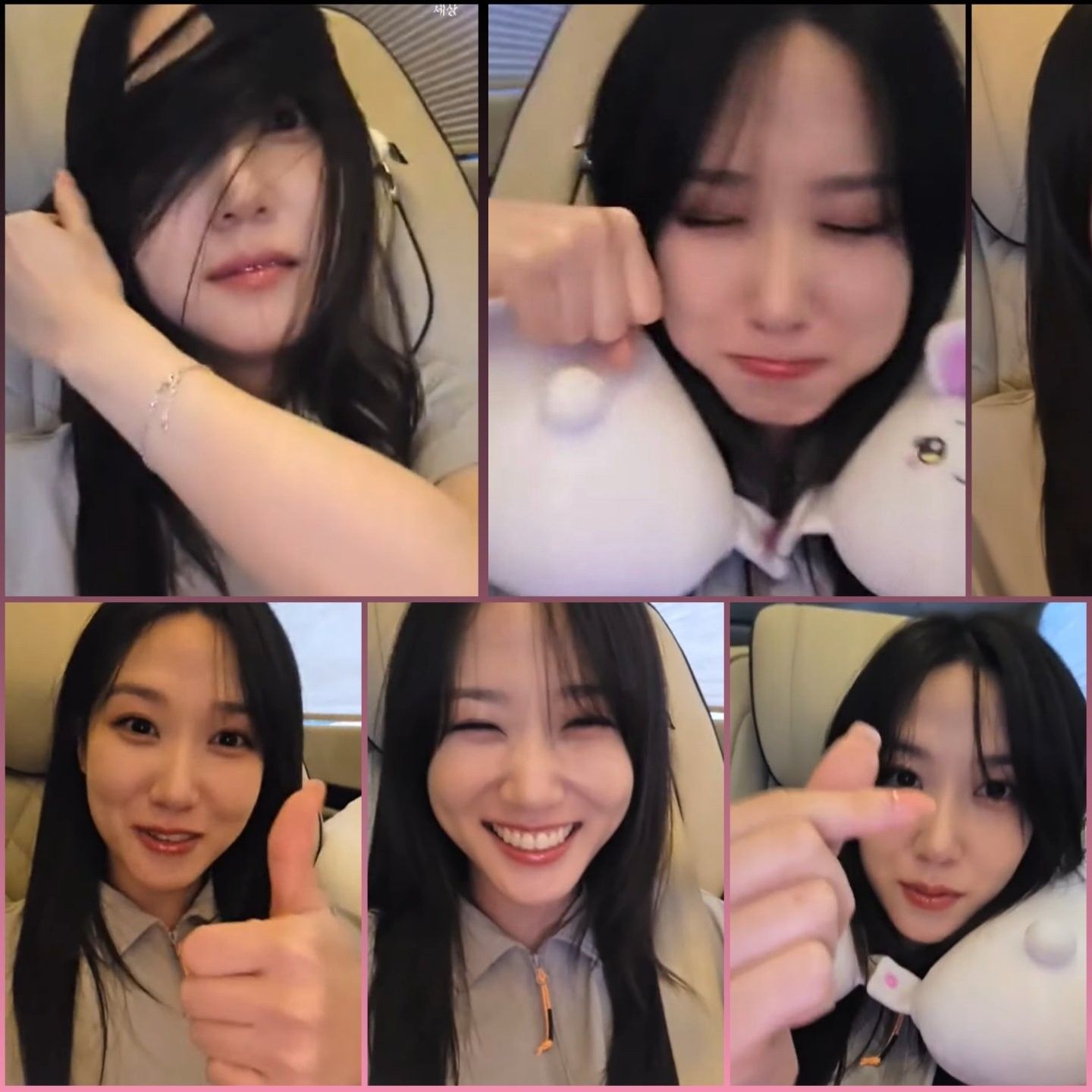 Behind-the-scenes cut of Park Eunbin