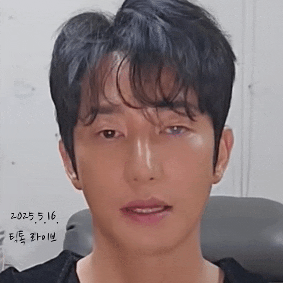 Behind-the-scenes cut of Park Sihoo