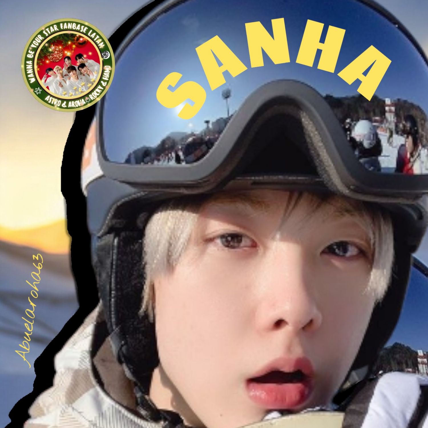 A moment captured by a fan of Yoon Sanha