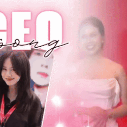 Behind-the-scenes cut of Song Jihyo