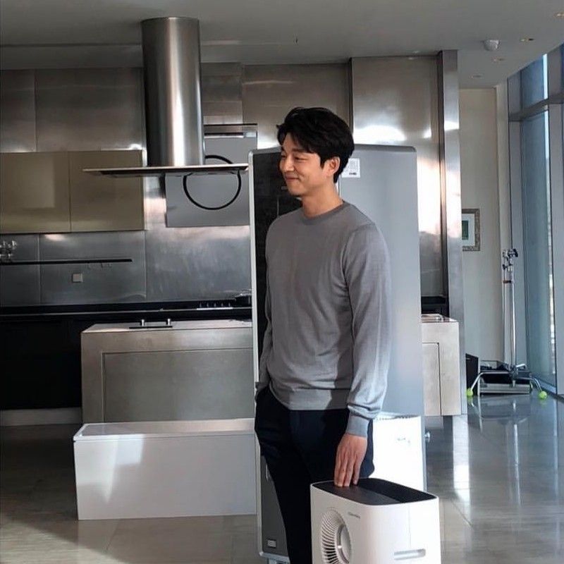 Behind-the-scenes cut of Gong Yoo
