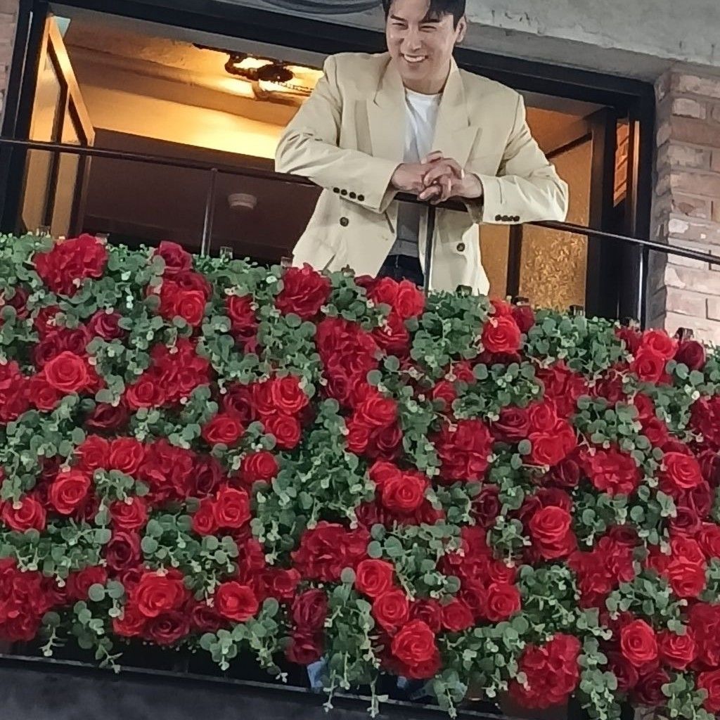 粉絲拍下的張民好瞬間