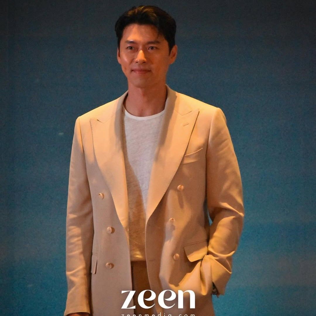 Behind-the-scenes cut of Hyun Bin
