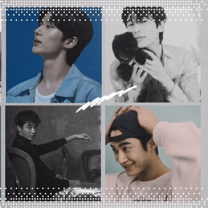 粉丝拍下的边佑锡瞬间