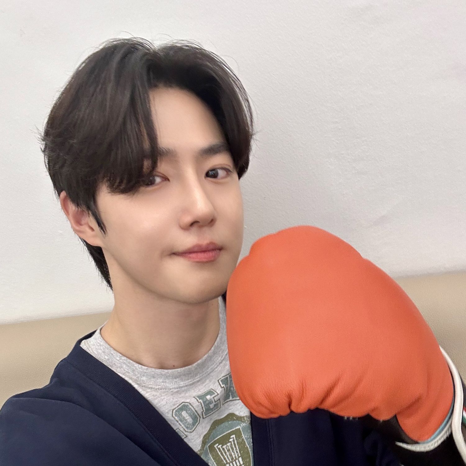 Recent activity shot of Suho
