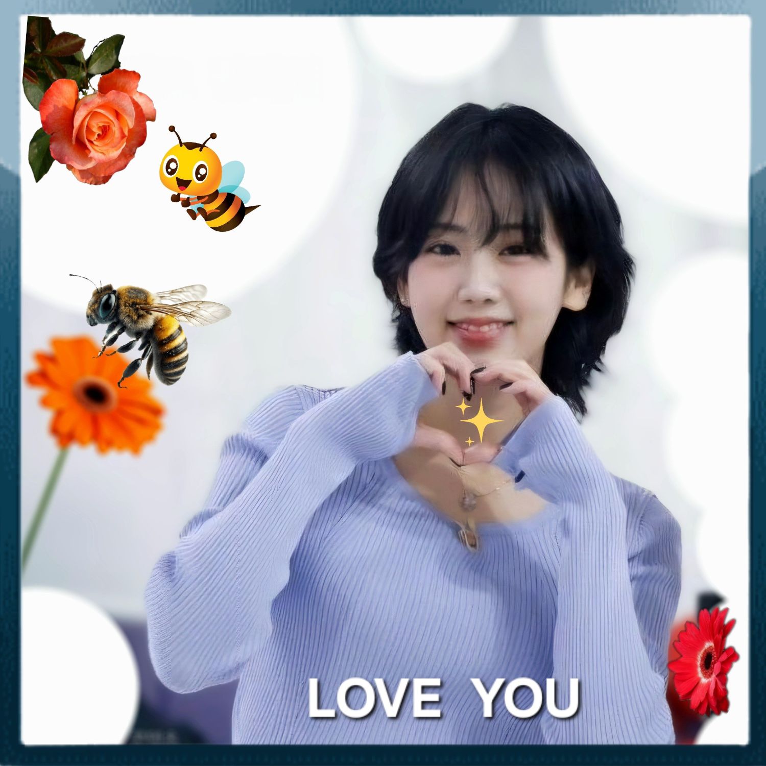 Behind-the-scenes cut of Kang Hyeyeon