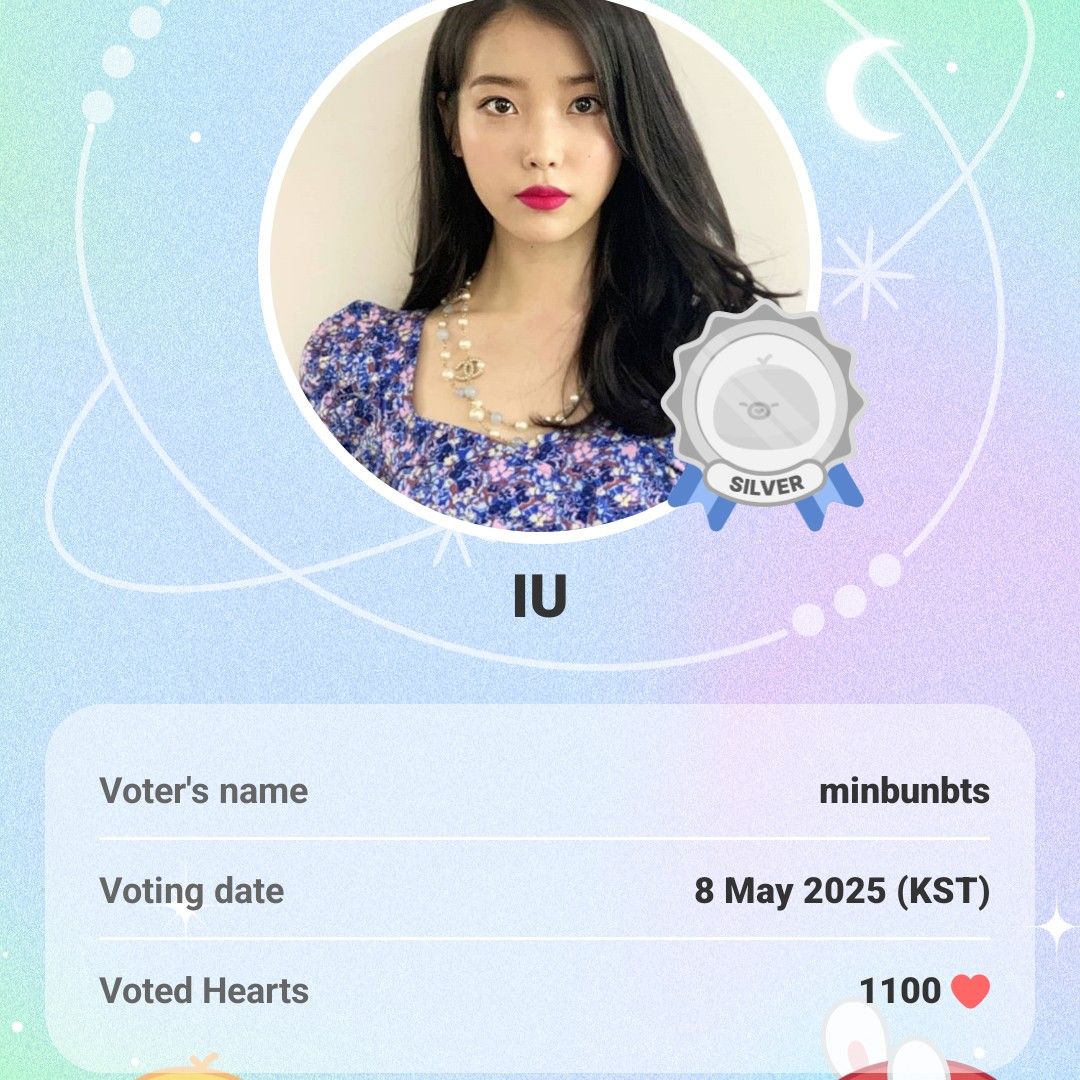 Latest photo of IU