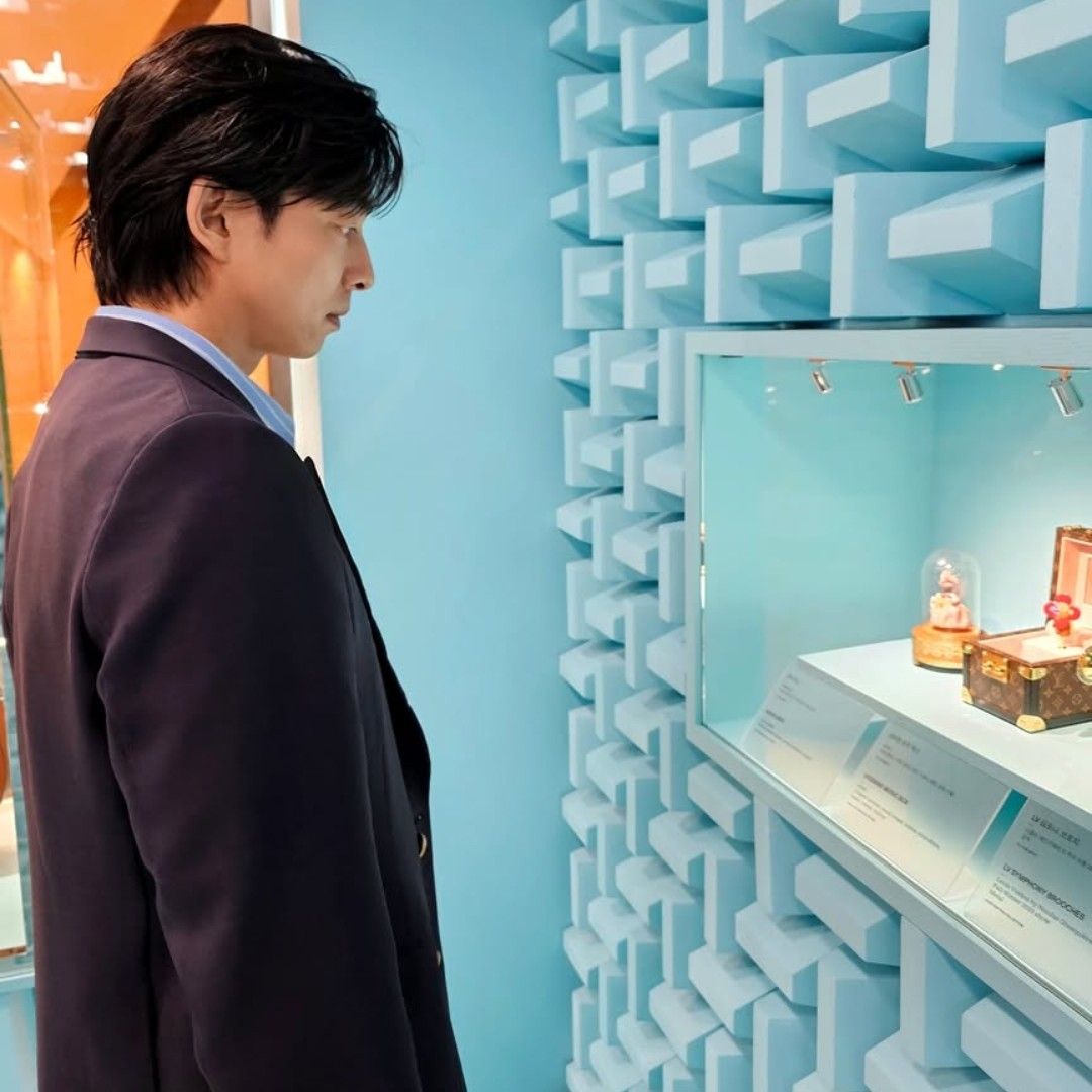 粉絲拍下的孔劉瞬間