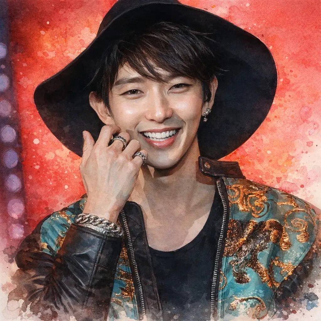 Behind-the-scenes cut of Lee Joongi