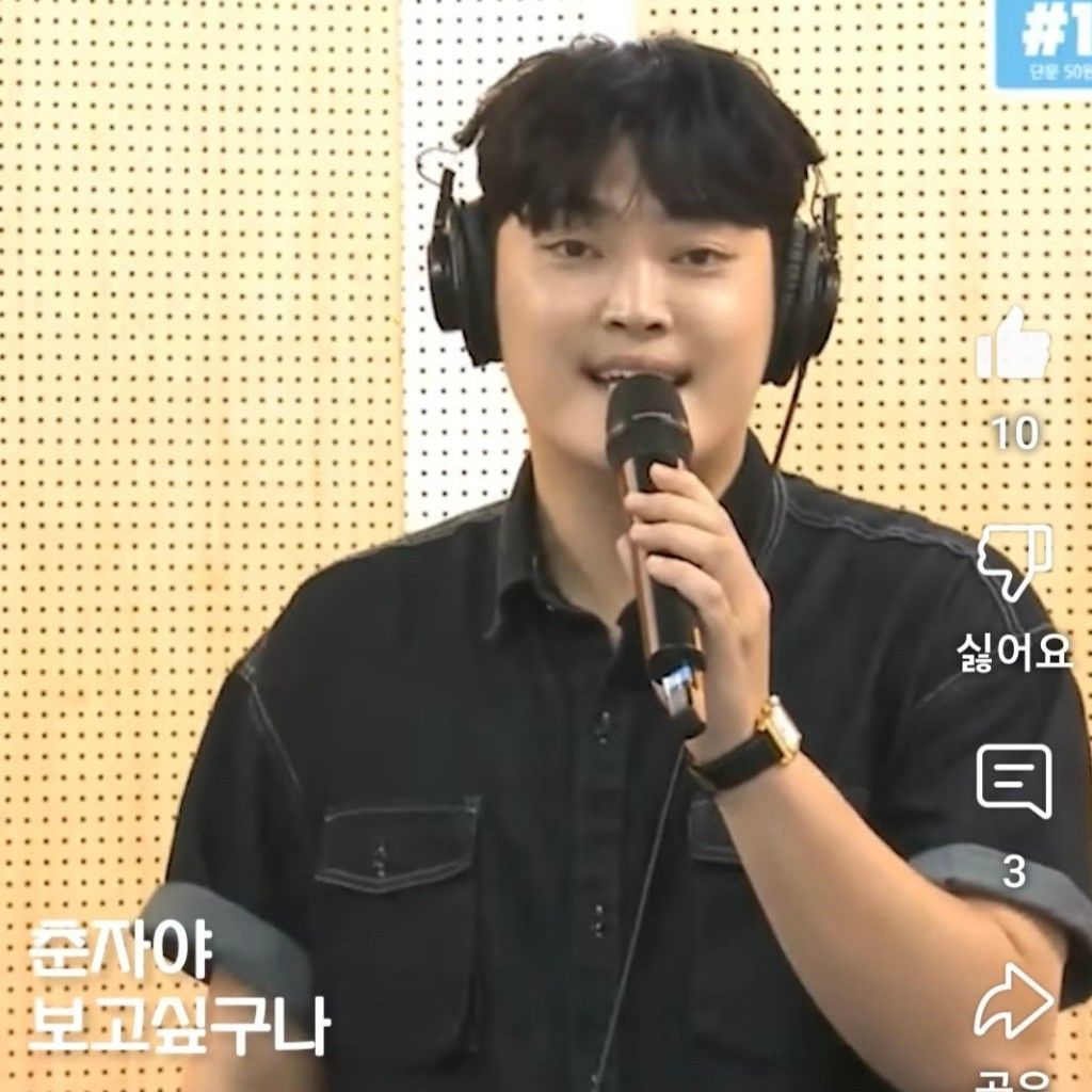 Behind-the-scenes cut of Kim Kyungmin