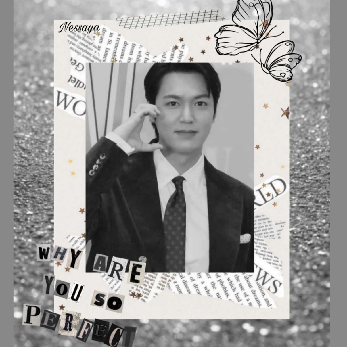 Behind-the-scenes cut of Lee Minho