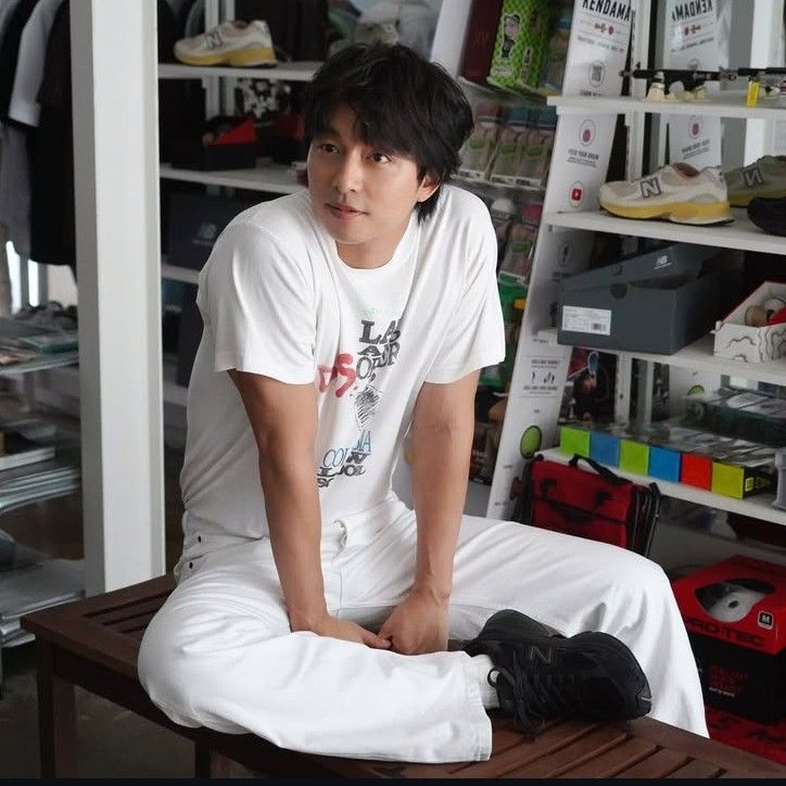 Recent activity shot of Gong Yoo