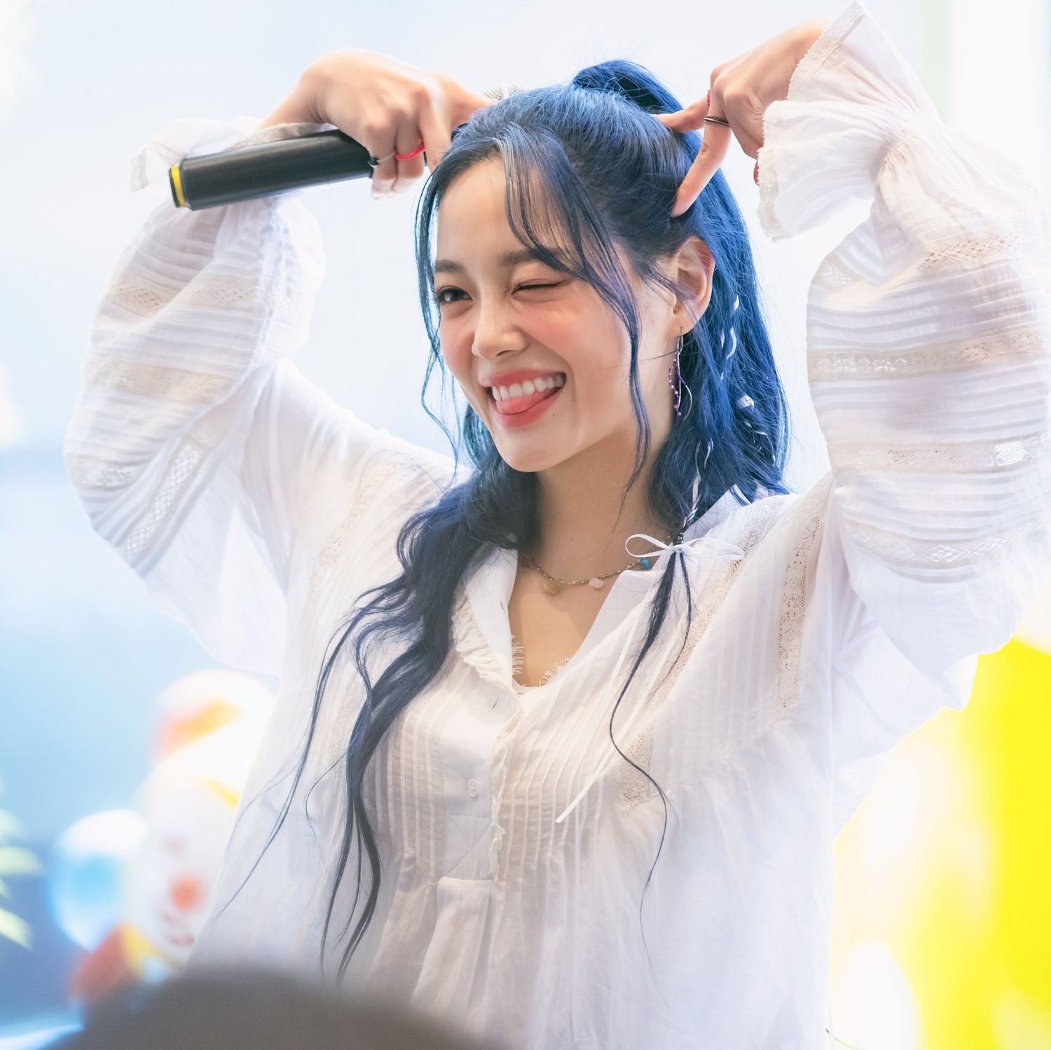 A moment captured by a fan of Kim Sejeong