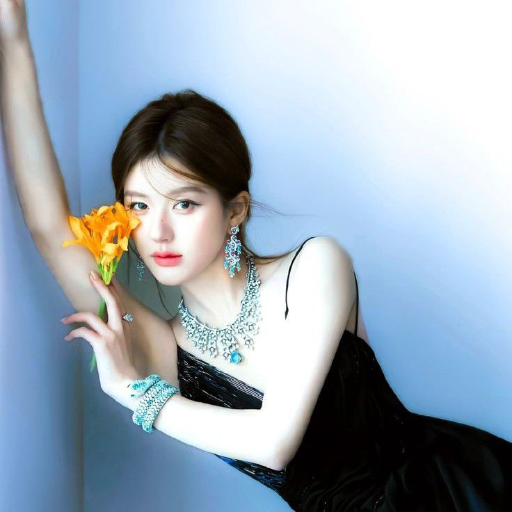 A moment captured by a fan of Zhao Lusi