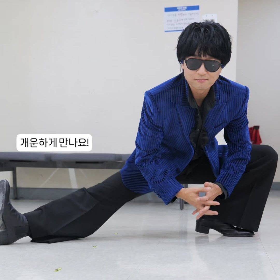 Behind-the-scenes cut of Bak Changgeun