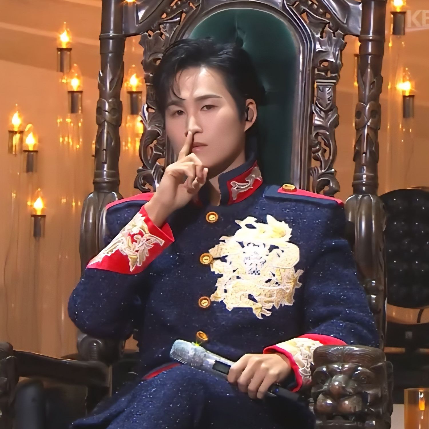 粉丝拍下的金熙栽瞬间