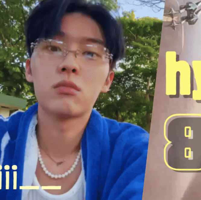 Behind-the-scenes cut of Choi Hyunwook