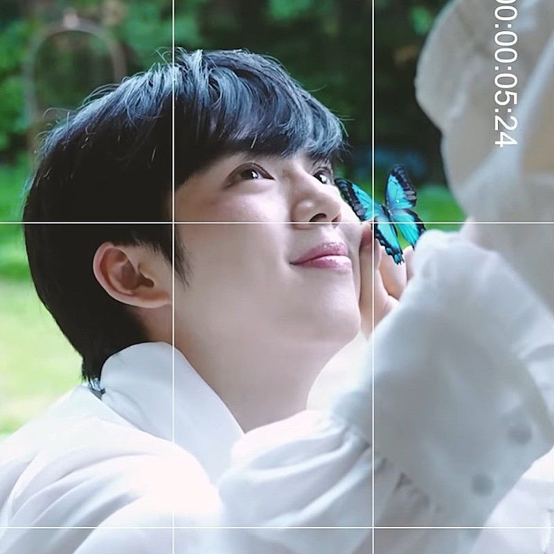 A moment captured by a fan of Cha Junhwan