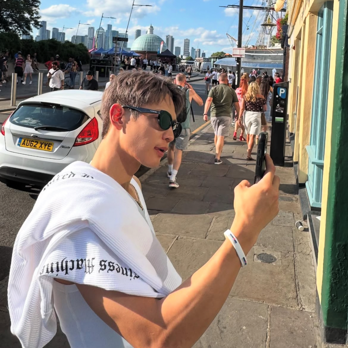 Recent activity shot of Choi Minho