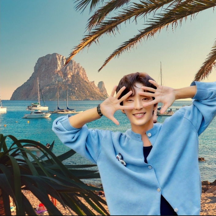 Momen yang diabadikan oleh penggemar Lee Joongi