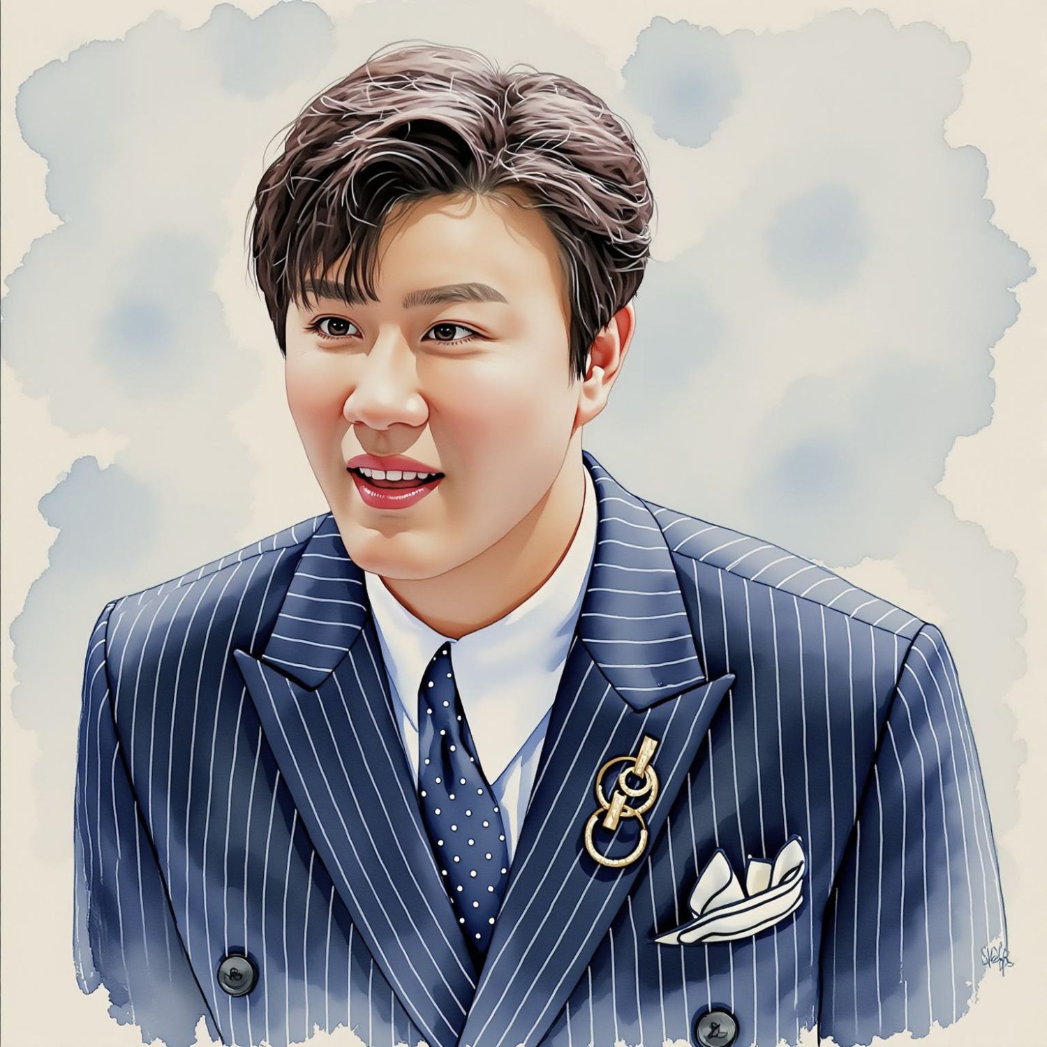 Behind-the-scenes cut of Jin Haesung