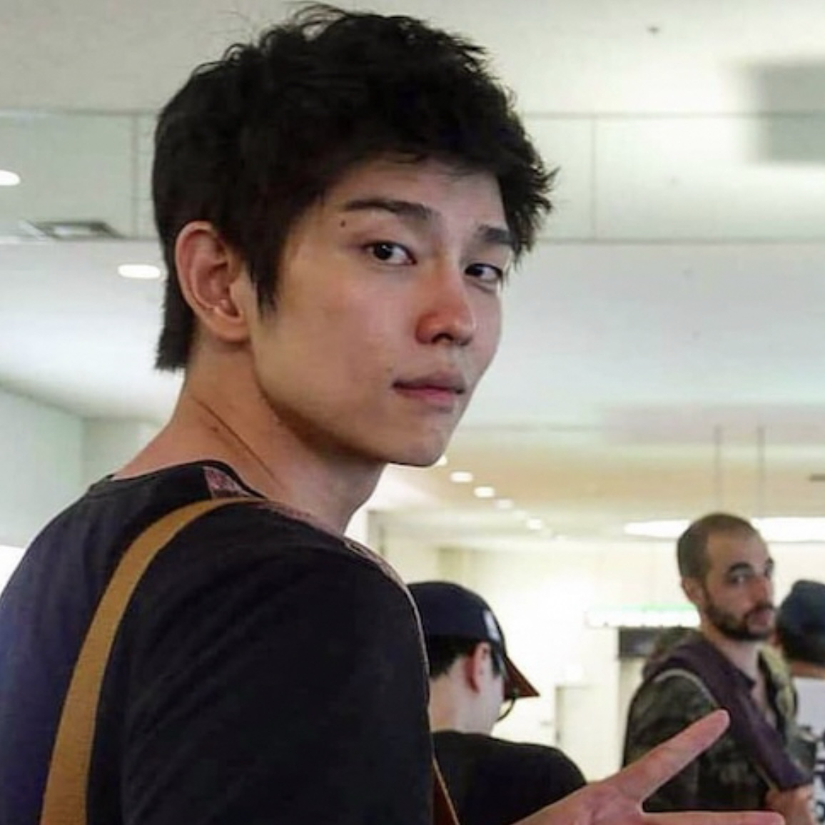 Behind-the-scenes cut of Yoon Kyunsang