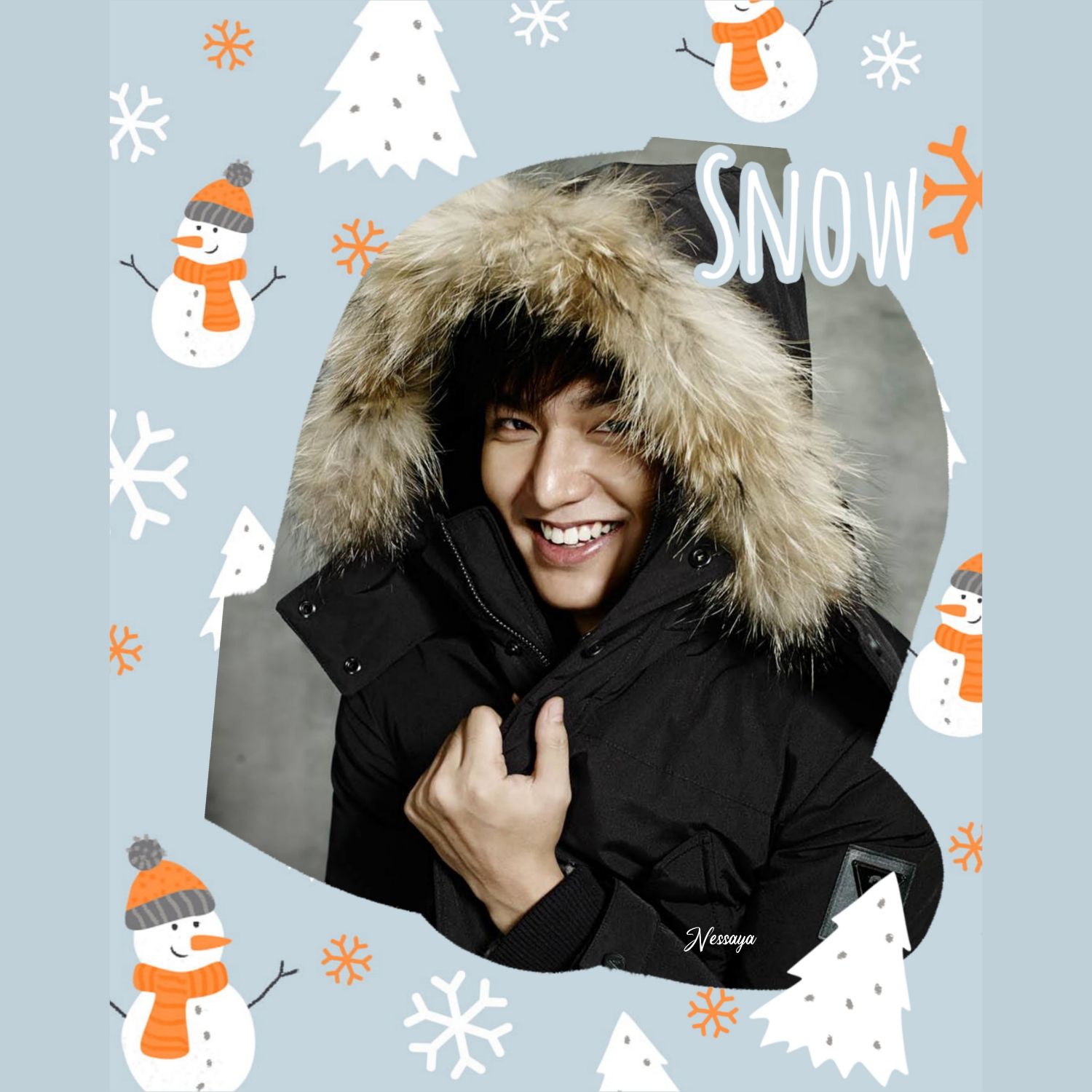 粉丝拍下的李敏镐瞬间