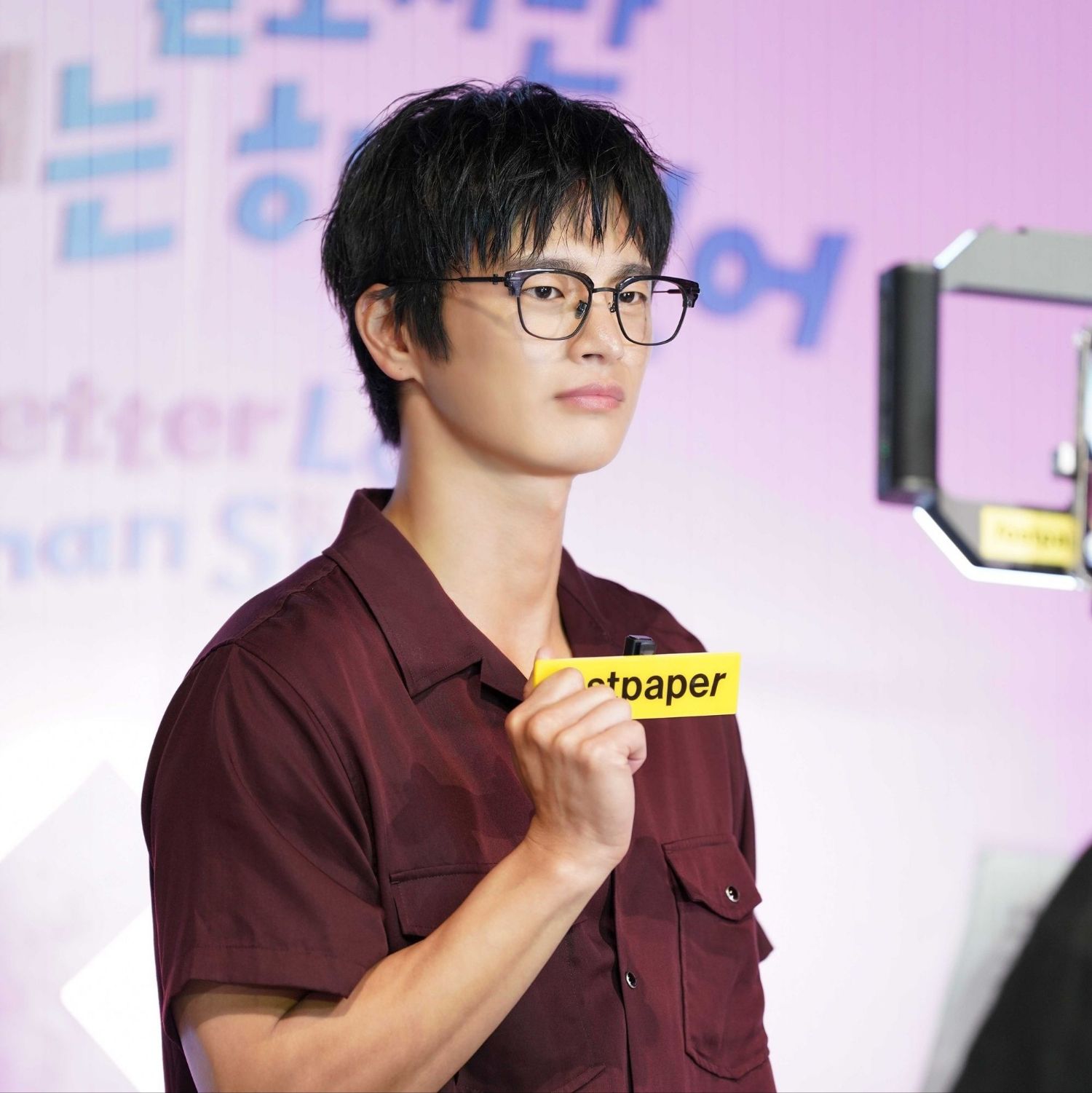 Behind-the-scenes cut of Seo Inguk