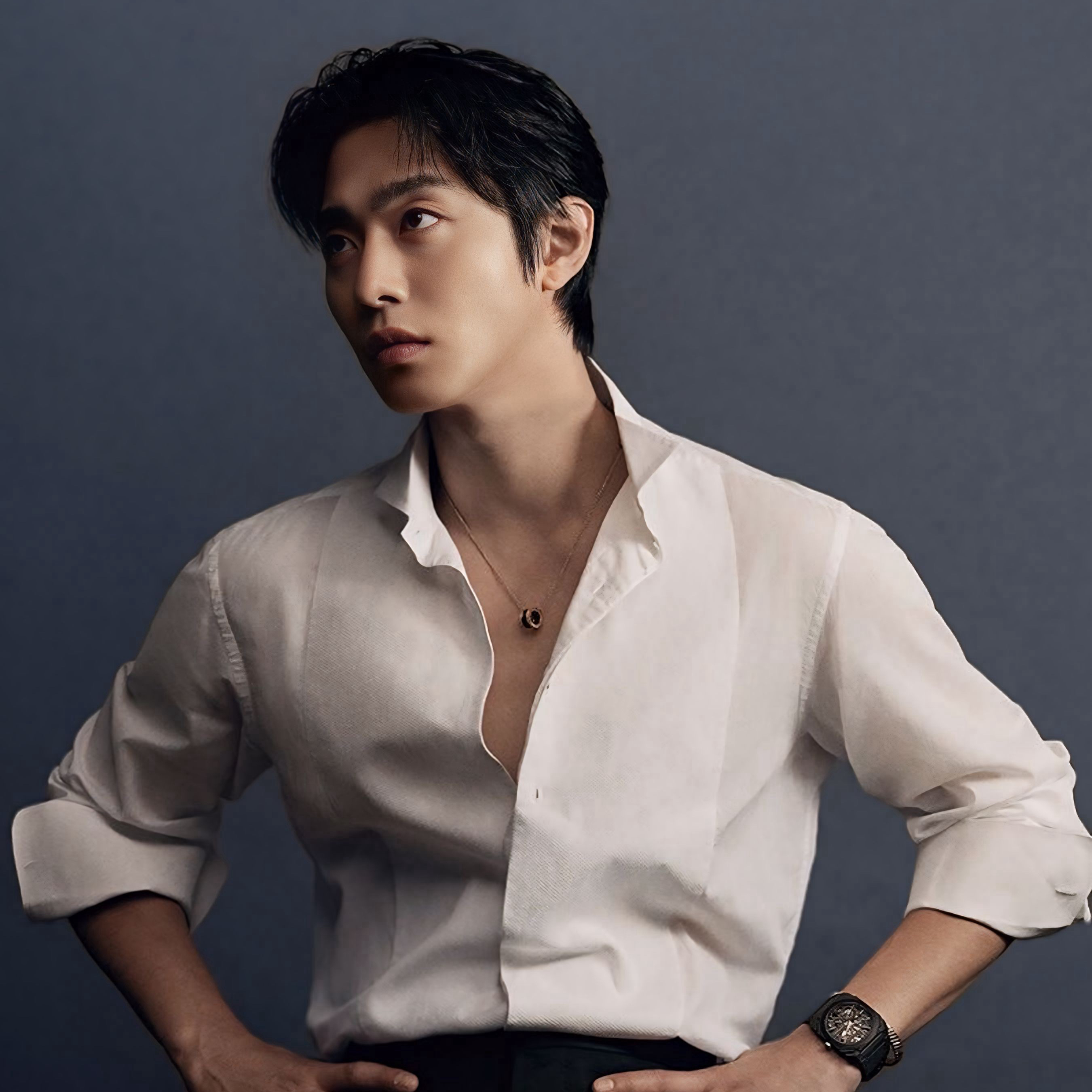 Behind-the-scenes cut of Ahn Hyoseop