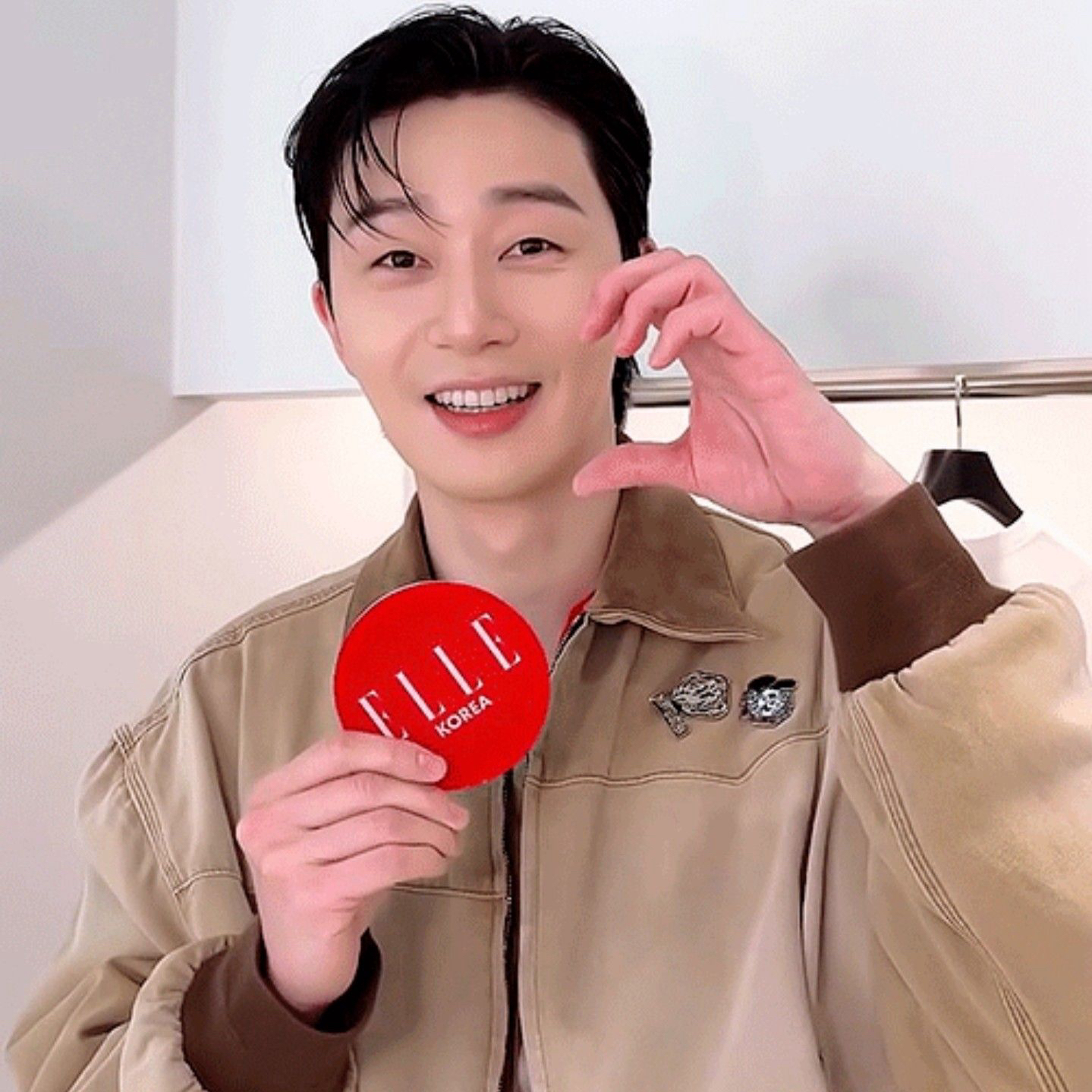 Recent activity shot of Park Seojoon