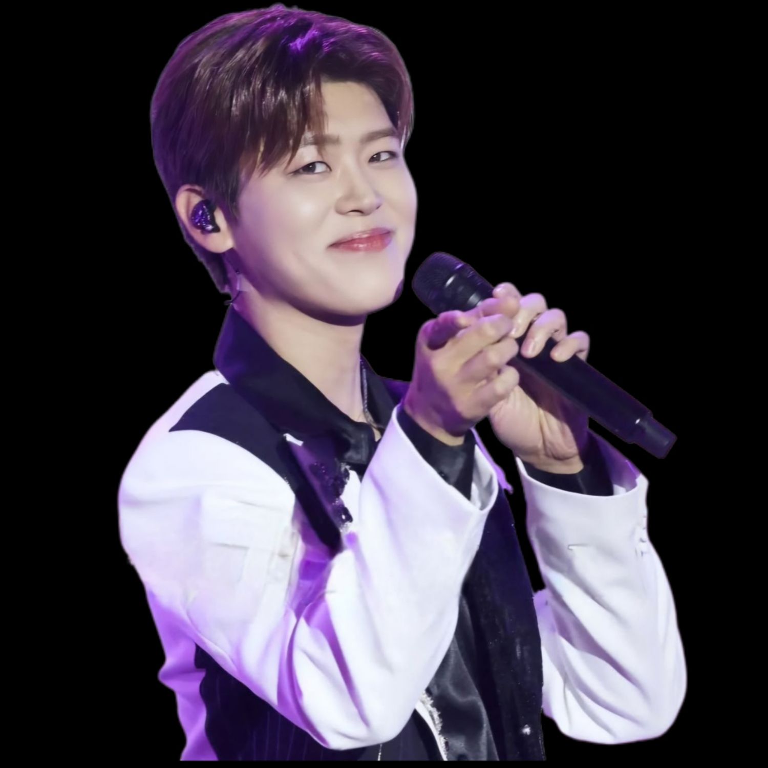 Behind-the-scenes cut of Park Jihyeon