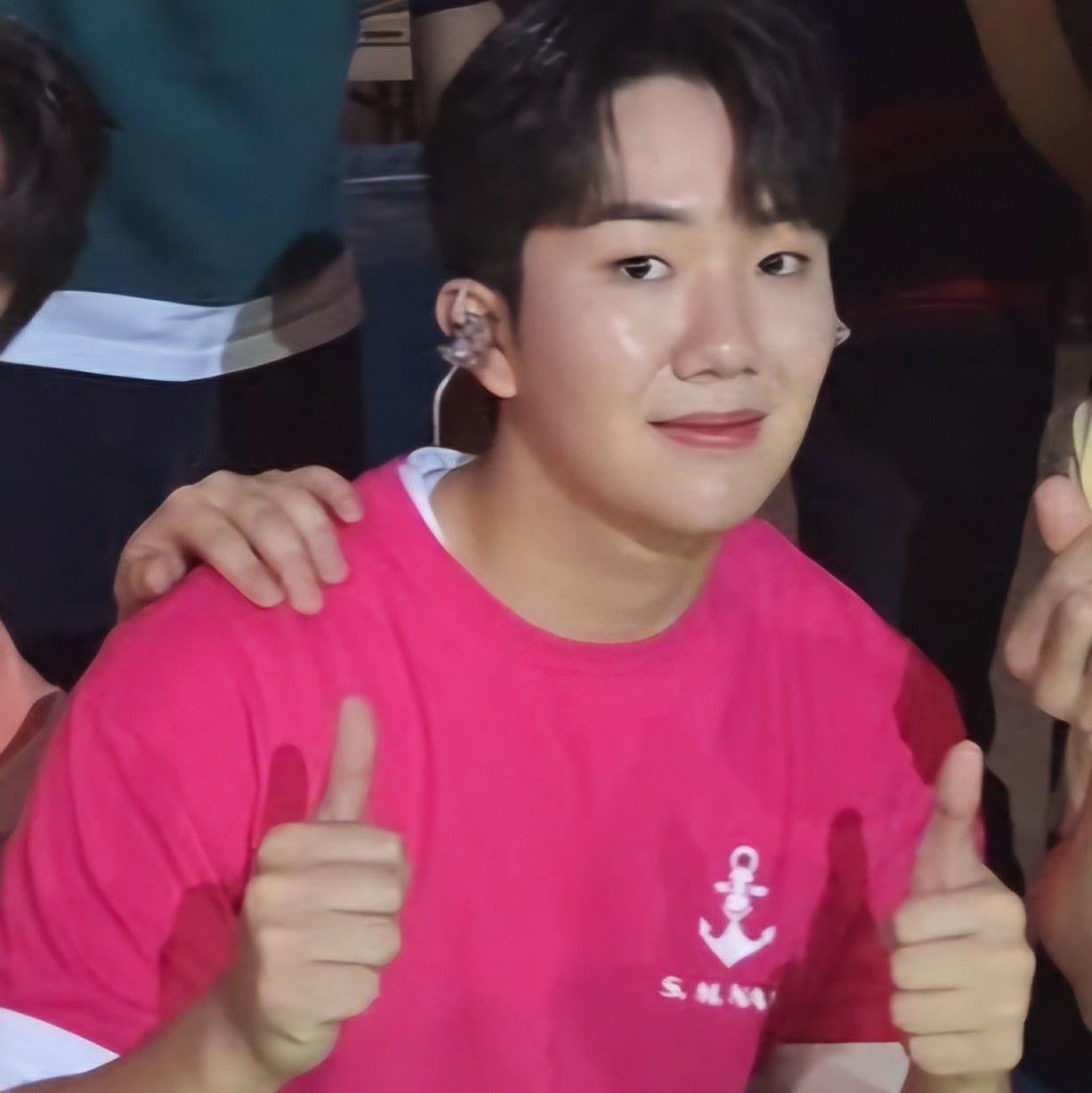 Behind-the-scenes cut of Nam Seungmin